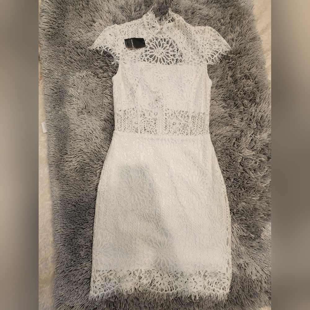 NWT BeBe Lace Dress sz 2